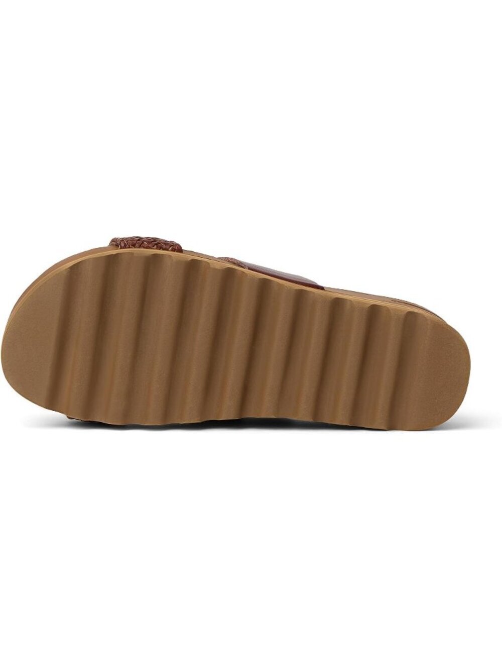Women's Chocolate Arch Support Ultra Soft Cushion Footbed Platform Sandal Shoes - Picture 6 of 6